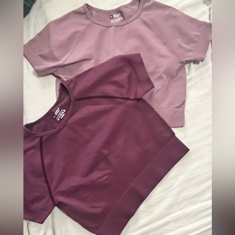 Women's Purple/pink Crop Top